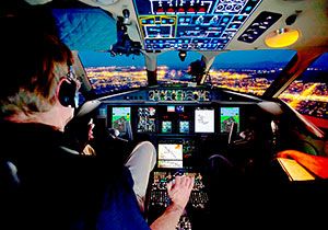 Jet Aviation Develops STC to Replace Cockpit Displays with DU-875 LCD Units