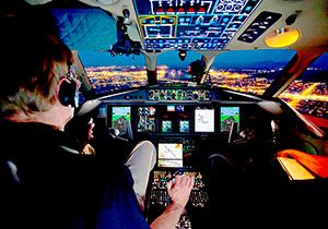 Jet Aviation Develops STC to Replace Cockpit Displays with DU-875 LCD Units