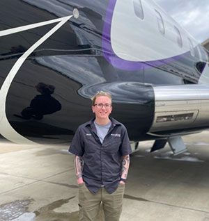 West Star Aviation Announces Promotion of Jessie Melvin as First Female Lead Technician (ALN)