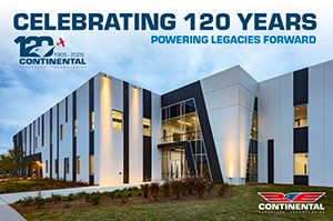 Continental Aerospace Technologies™  Commemorates 120 Years of Powering Legacies Forward