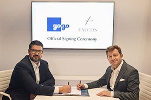 Gogo Signs Falcon as First Charter Fleet Customer for Multiple Gogo Galileo HDX Installations