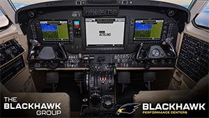 The Blackhawk Group Completes First Installation of Garmin G1000 NXi Autothrottle and Autoland Upgrade for King Air 350