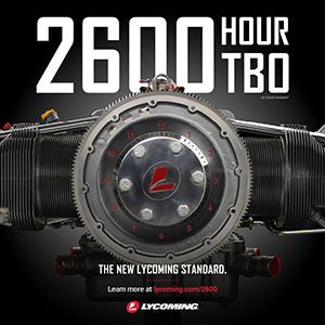 Lycoming Engines Introduces Extended 2600-Hour TBO for Select Engine Models