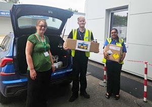 B&H Worldwide Renews Support for Yiewsley & West Drayton Food Bank