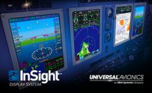 Universal Avionics Sees Strong Year for InSight™ Integrated Flight Deck Upgrades